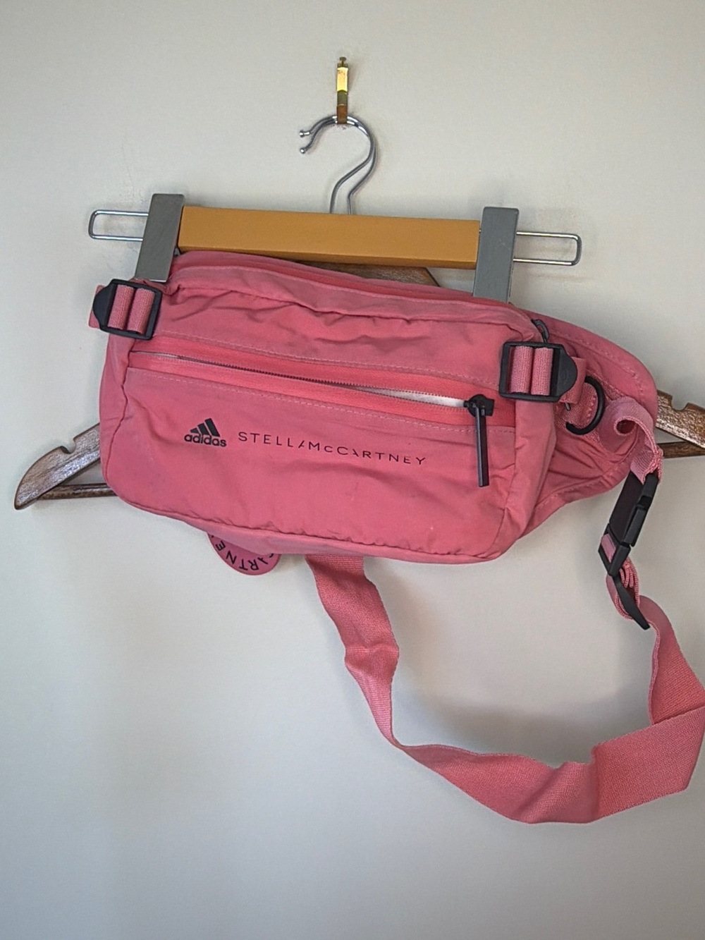 Adidas by Stella McCartney Coral Pink Belt Bag